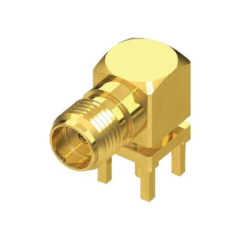 Samtec (SMA-J-P-H-RA-TH1) RF / Coaxial Connector, SMA Coaxial