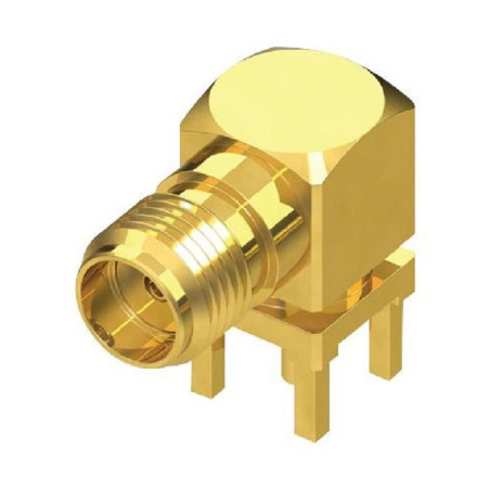 Samtec (SMA-J-P-H-RA-TH1) RF / Coaxial Connector, SMA Coaxial