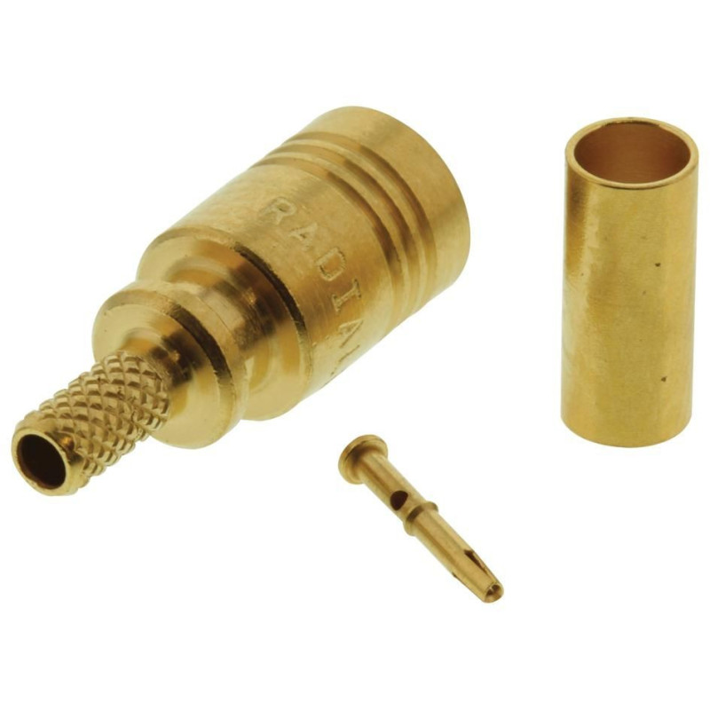 Radiall (R114082000) RF / Coaxial Connector, SMB Coaxial, Straight Plug