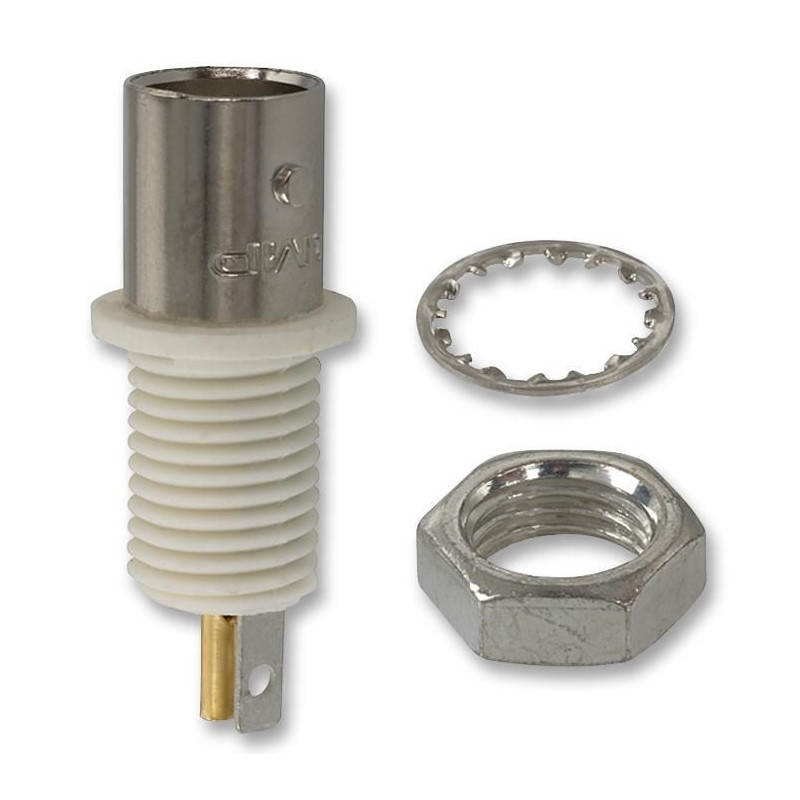 Amp (5227726-3) RF / Coaxial Connector, BNC Coaxial, Straight Jack