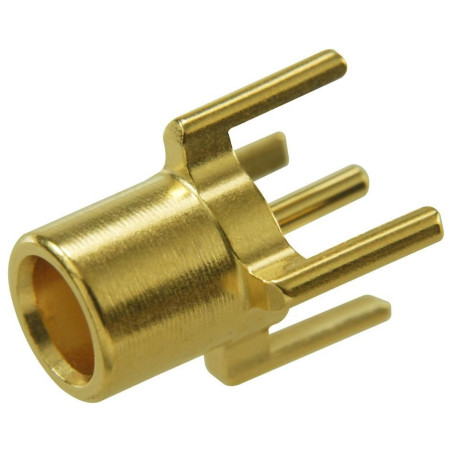 Huber+Suhner (82 MCX-50-0-17/111NH) RF / Coaxial Connector, MCX Coaxial