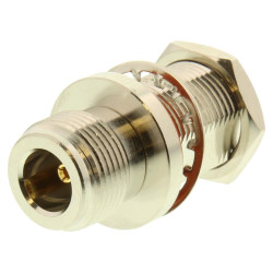 Amphenol (082-66-RFX) RF / Coaxial Adapter, N, Jack, N, Jack