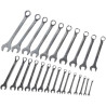 Duratool D03082 Spanner Set, Cased, 6 mm - 32 mm, 25 Piece