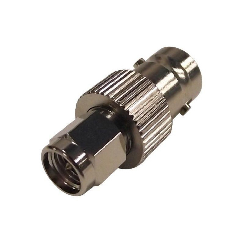 Multicomp Pro (MP-19-29-1 TGN) RF / Coaxial Adapter, SMA, Plug, BNC, Jack