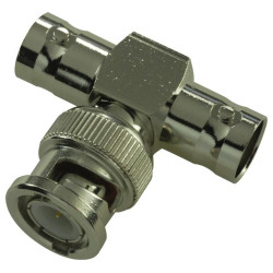 Multicomp Pro (MP-13-39-2) RF / Coaxial Adapter, BNC, Plug, BNC, Jack