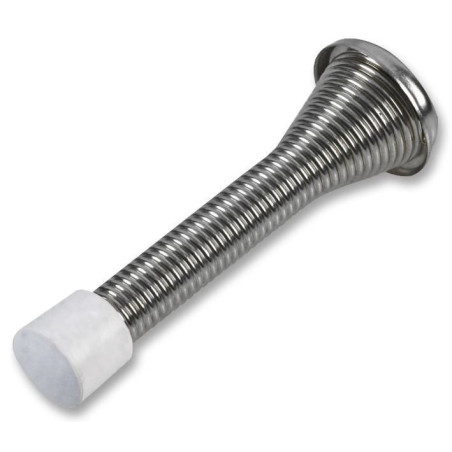 Duratool D01242 Spring Doorstop, Chrome (PK10)