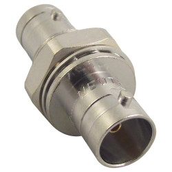 Neutrik (NBB75FG) RF / Coaxial Adapter, BNC, Jack, BNC, Jack