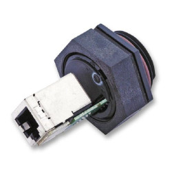 Molex (ENSP1F5) Modular Connector, BRAD, RJ45 Jack, 1 x 1 (Port), 8P8C