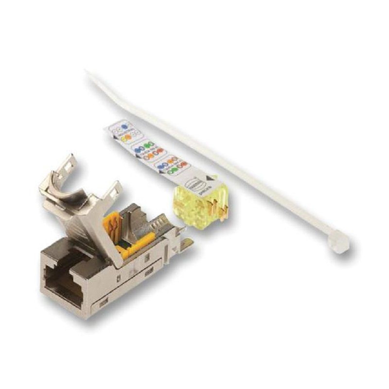 Harting (20 82 001 0002) Modular Connector, RJ45 Jack, 1 x 1 (Port)