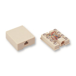 Tuk (JSP) Modular Connector, RJ45 Jack, 1 x 1 (Port), 8P8C