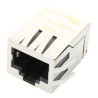 Wurth Elektronik (7498011001A) Modular Connector, RJ45 Jack, 1 x 1 (Port)