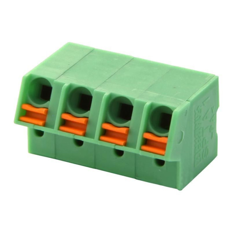 Phoenix Contact (SPTA 1/4-5.0) Wire-To-Board Terminal Block, 5 mm, 4 Ways