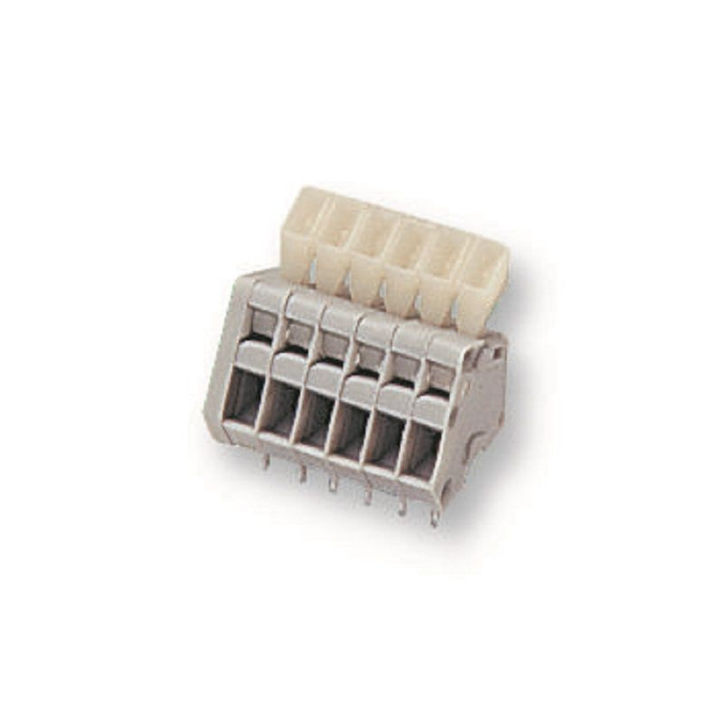 Wago (233-206) Wire-To-Board Terminal Block, 2.5 mm, 6 Ways