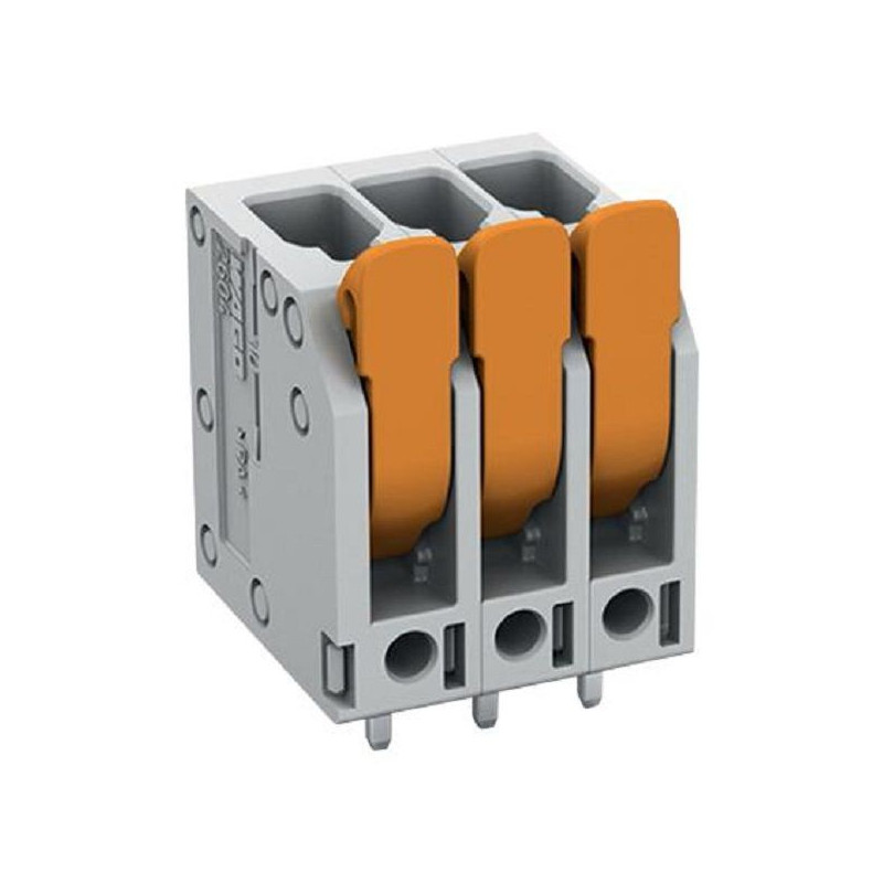 Wago  (2604-3104) Wire-To-Board Terminal Block, 5 mm, 4 Ways