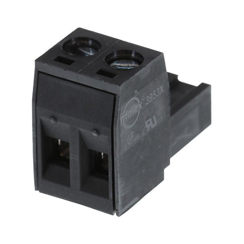 Molex (39530-0002) Pluggable Terminal Block, 5.08 mm, 2 Ways