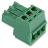 Phoenix Contact (MC 1,5/3-ST-3,5) Pluggable Terminal Block, 3.5 mm, 3 Ways