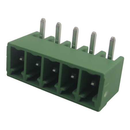 Phoenix Contact (MC 1,5/ 5-G-3,81) Terminal Block, Right Angle, Header