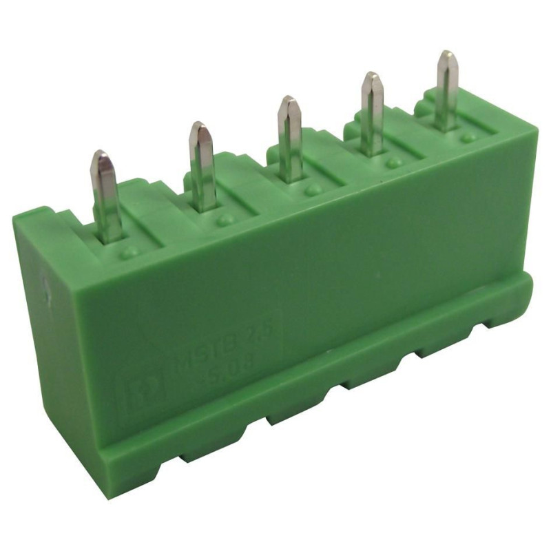 Phoenix Contact (1755765) Terminal Block, Header, 5.08 mm, 5 Ways