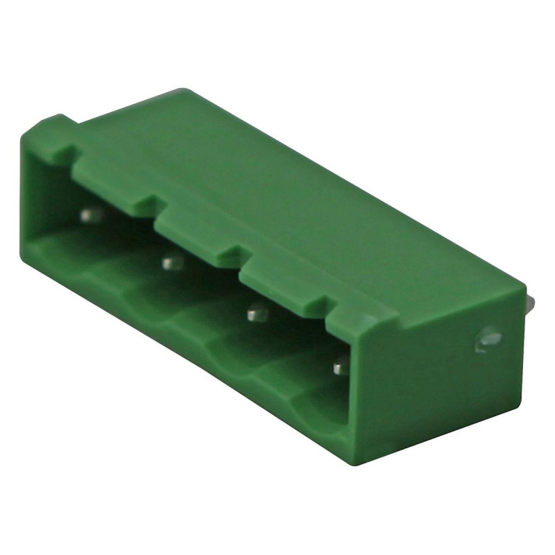 Phoenix Contact (GMSTBVA2,5/4-G-7,62) Terminal Block, Vertical, Header