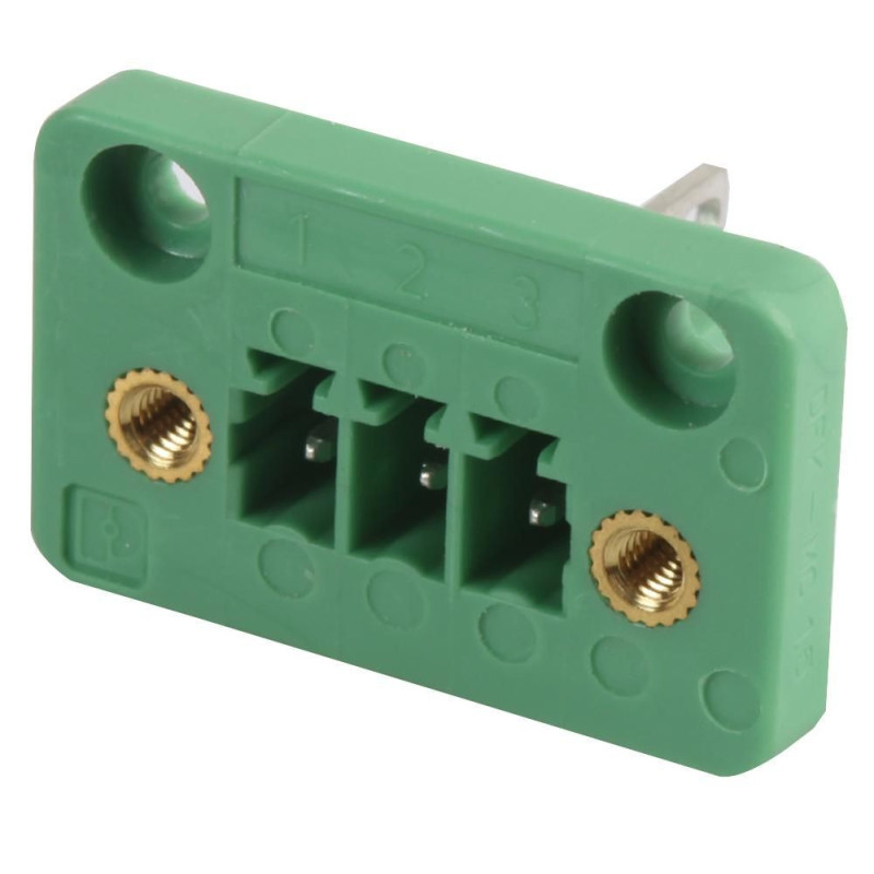 Phoenix Contact (DFK-MC 1,5/ 3-GF-3,81) Terminal Block, Header, 3.81 mm