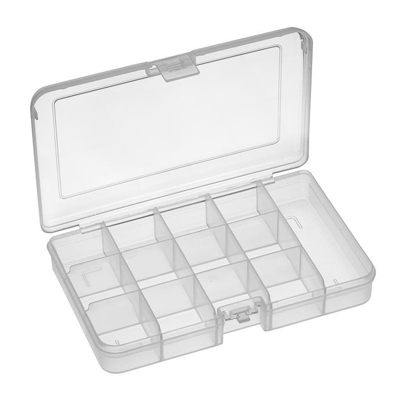 Duratool 101ETN Storage Box, 13 Compartment, Transparent