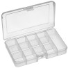 Duratool 101ETN Storage Box, 13 Compartment, Transparent