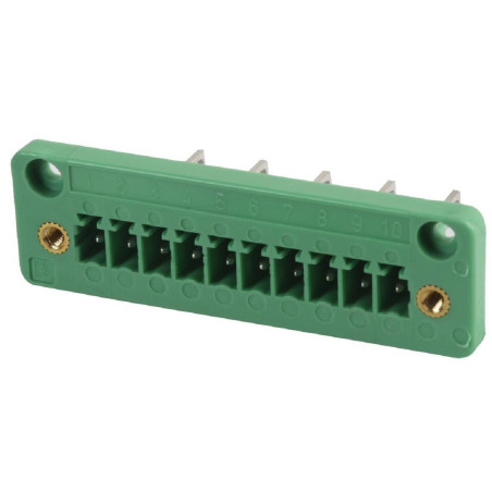 Phoenix Contact (DFK-MC 1,5/10-GF-3,81) Terminal Block, Header, 3.81 mm