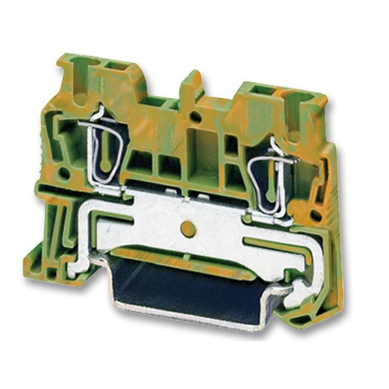 Phoenix Contact (3031238) DIN Rail Mount Terminal Block, 2 Ways, 28 AWG