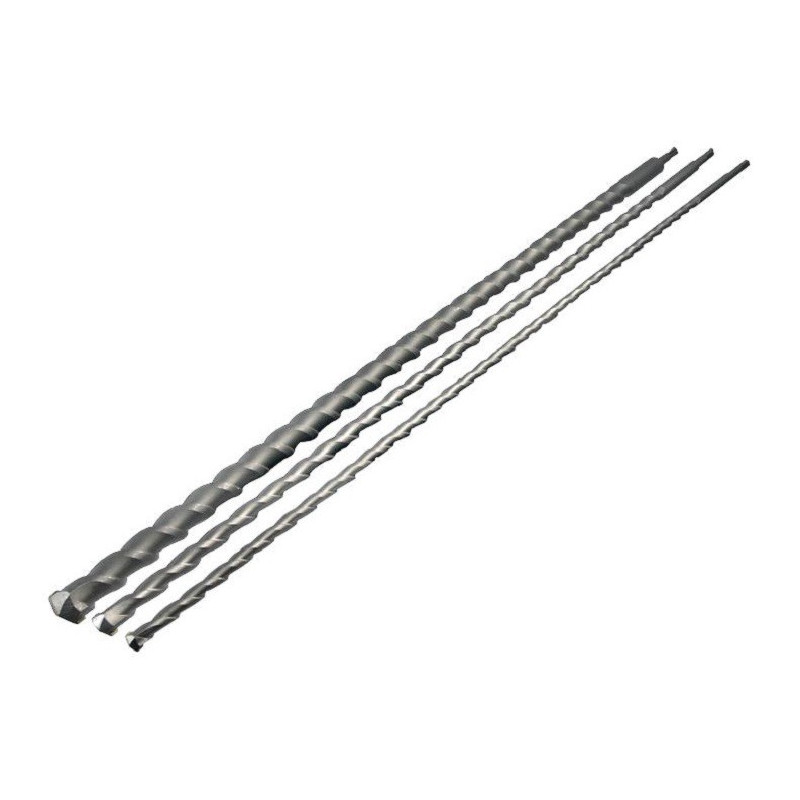 Duratool D00081 Drill Bit, Set, 12 mm to 24 mm, 3 Piece