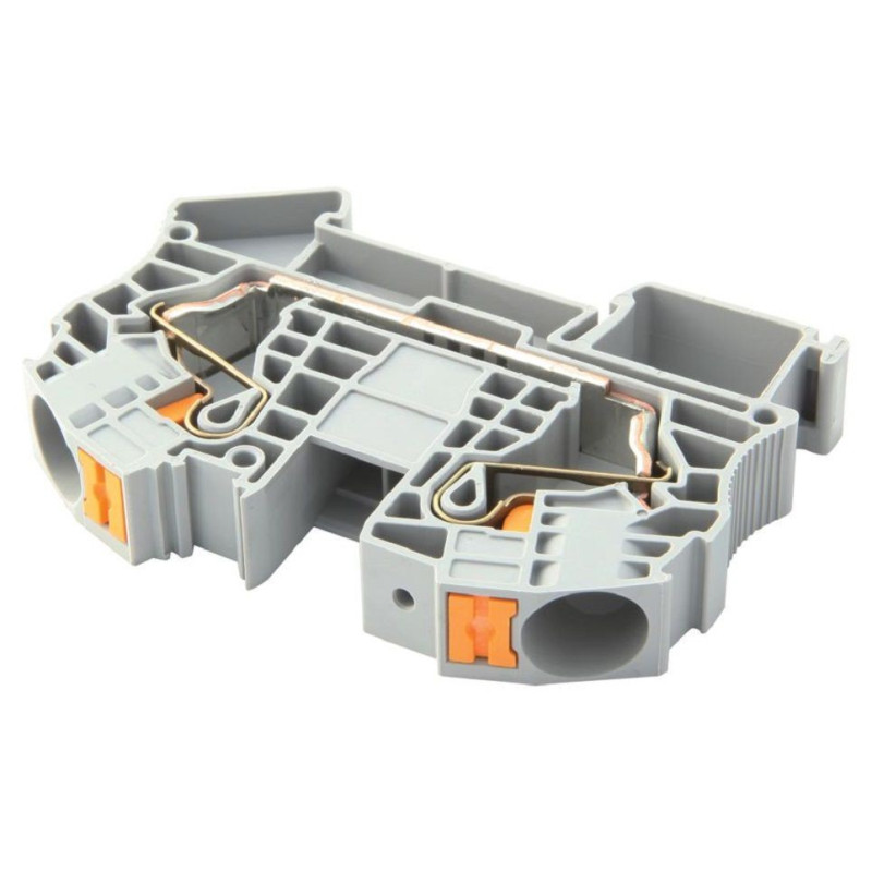 Phoenix Contact (PT 16 N) DIN Rail Mount Terminal Block, 2 Ways, 20 AWG