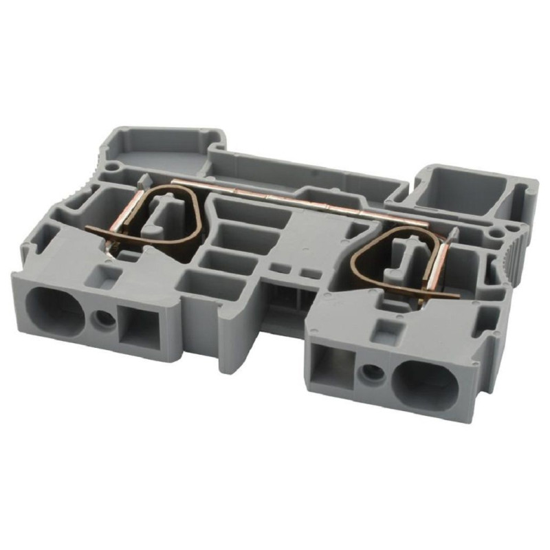 Phoenix Contact (ST 10) DIN Rail Mount Terminal Block, 2 Ways, 24 AWG