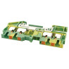 Phoenix Contact (PT 2,5-QUATTRO-PE) DIN Rail Mount Terminal Block, 4 Ways