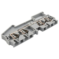 Phoenix Contact (ST 4-QUATTRO) DIN Rail Mount Terminal Block, 4 Ways