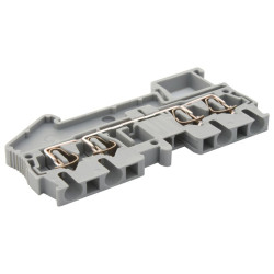 Phoenix Contact (ST 2,5-QUATTRO) DIN Rail Mount Terminal Block, 4 Ways