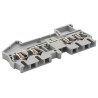 Phoenix Contact (ST 2,5-QUATTRO) DIN Rail Mount Terminal Block, 4 Ways