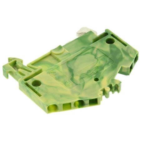 Wago (280-637) DIN Rail Mount Terminal Block, 3 Ways, 28 AWG