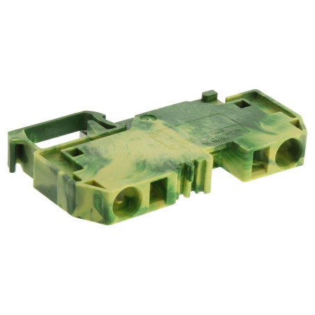 Wago (284-907) DIN Rail Mount Terminal Block, 2 Ways, 24 AWG, 8 AWG