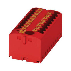 Phoenix Contact (PTFIX 18X2,5 GY) Panel Mount Barrier Terminal Block, 24 A