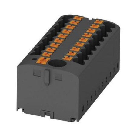 Phoenix Contact (PTFIX 6/6X2,5 RD) Panel Mount Barrier Terminal Block, 24 A