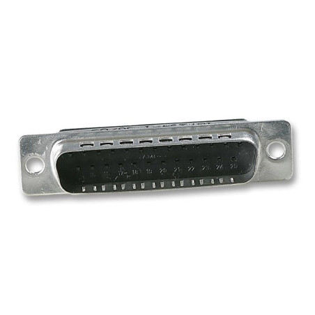 Amp (205204-4) D Sub Connector Housing, Tin & Dimple, 9 Ways, D Sub