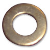 Duratool M3 Brass Full Washer, Plain, Brass, M3, Pack of 100