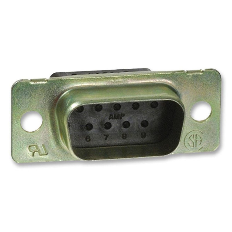 Amp (167293-1) D Sub Connector Housing, 15 Ways, D Sub, DB