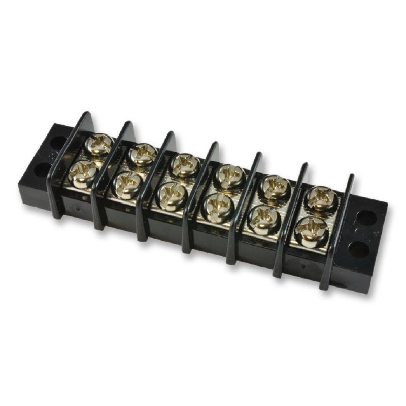 Cinch Connectivity (4-140) Panel Mount Barrier Terminal Block, 2 Row