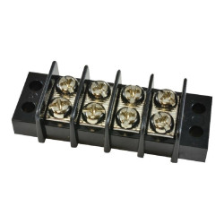 Wago (862-1503) Panel Mount Barrier Terminal Block, 2 Row, 3 Ways