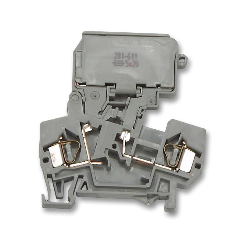 TE Connectivity (1546306-4) Panel Mount Barrier Terminal Block, 2 Row