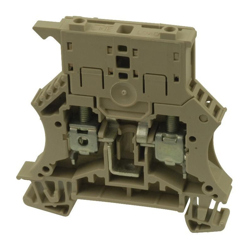 Weidmuller (161640 ZSI2.5) Fused Terminal Block, 2 Ways, 26AWG to 12AWG