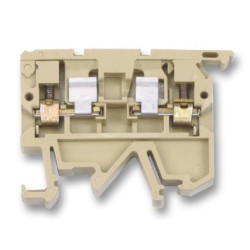 Weidmuller (101100 WSI6) Fused Terminal Block, 2 Ways, 20AWG to 8AWG