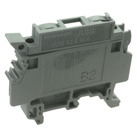 Weidmuller (101400 WSI6/2) Fused Terminal Block, 2 Ways, 22AWG to 8AWG