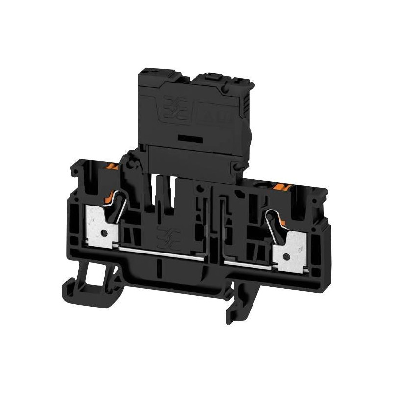 Entrelec (011565725) Fused Terminal Block, 2 Ways, 22AWG to 12AWG