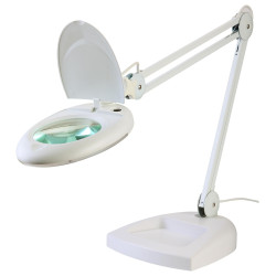 Duratool DT000089 Magnifier LED - 5 Dioptre Magnification 15w - UK Plug